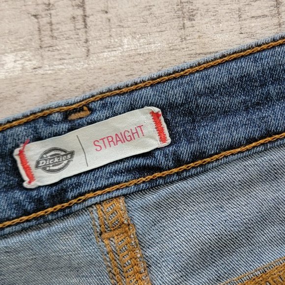 Dickies Straight Denim Skirt 12 - Picture 14 of 15